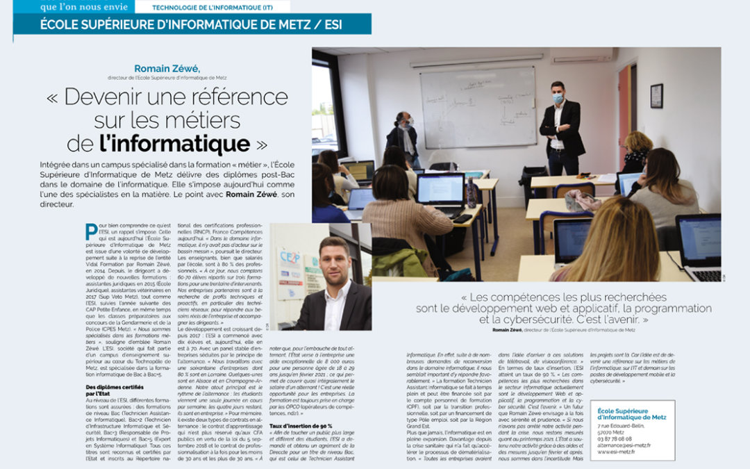 La Semaine article ESI.jpg